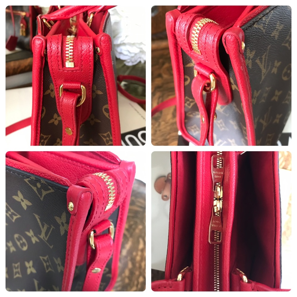 Louis Vuitton Popincourt Pm Cherry color - Picture 3 of 8